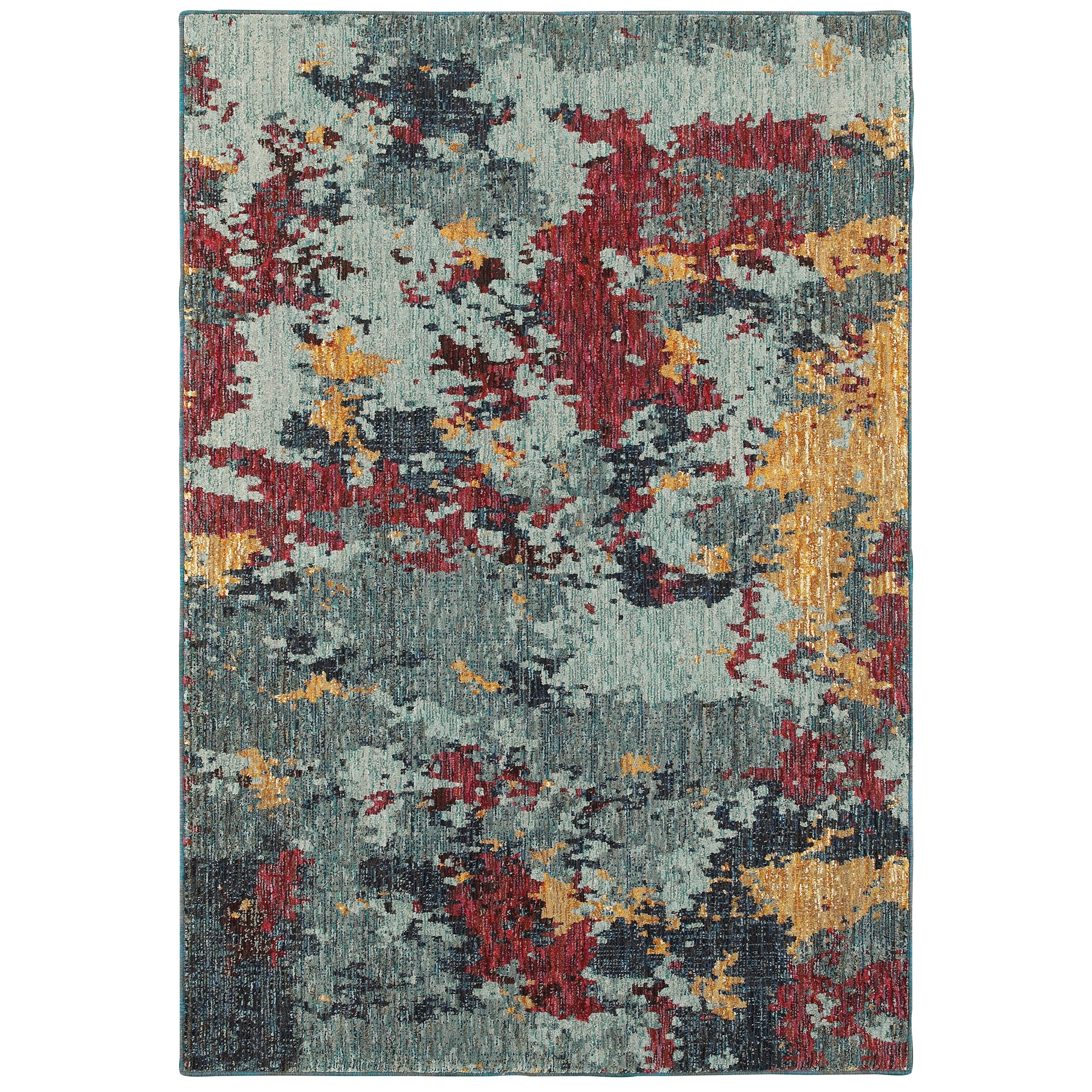 Avalon Home Everman Abstract Woven Area Rug, 8.53' x 12.14'