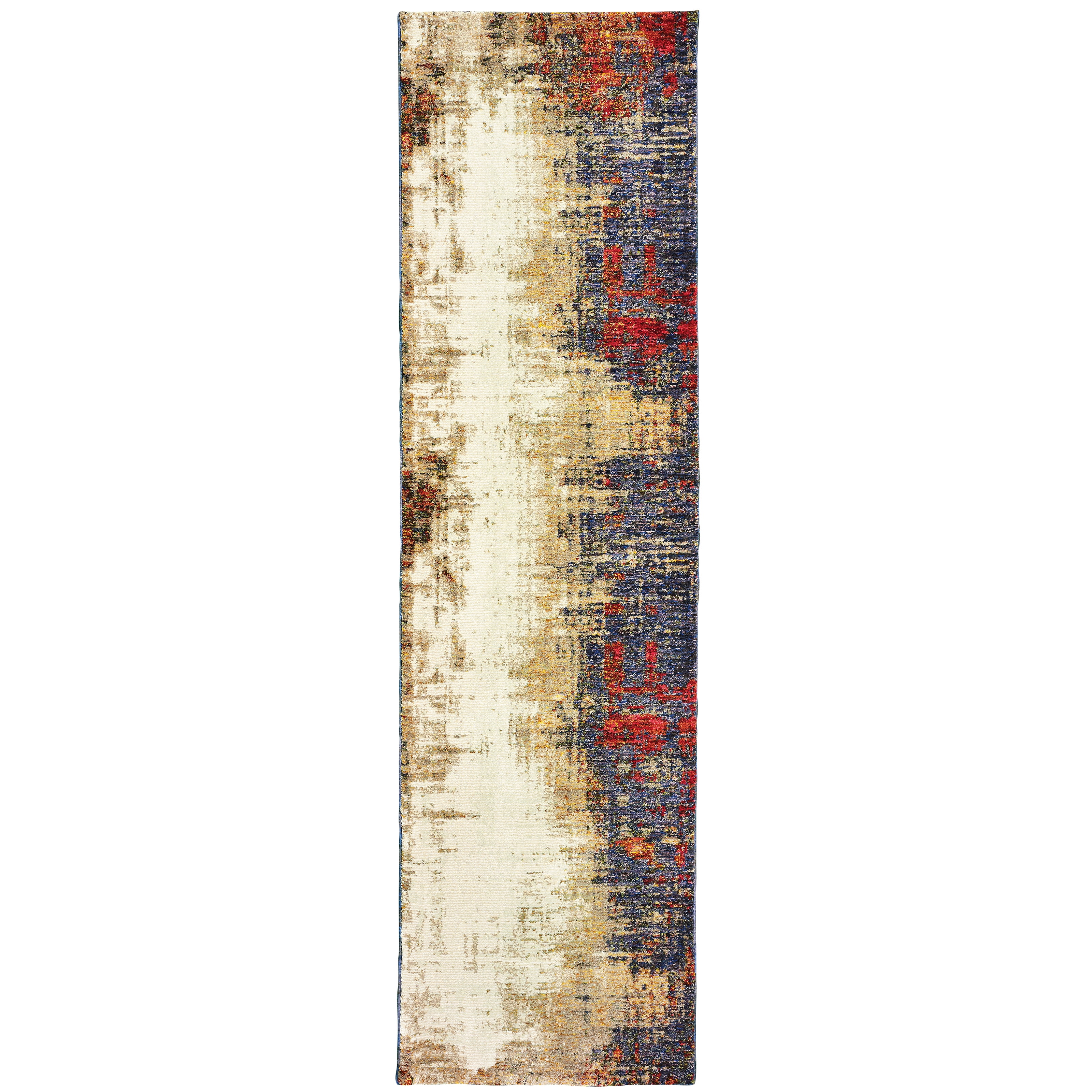 Avalon Home Everman Distressed Abstract Area Rug or Runner