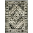 thumbnail image 1 of Avalon Home Gracie Distressed Medallion Area Rug, 9'10" X 12'10", Gray/ Black, 1 of 10