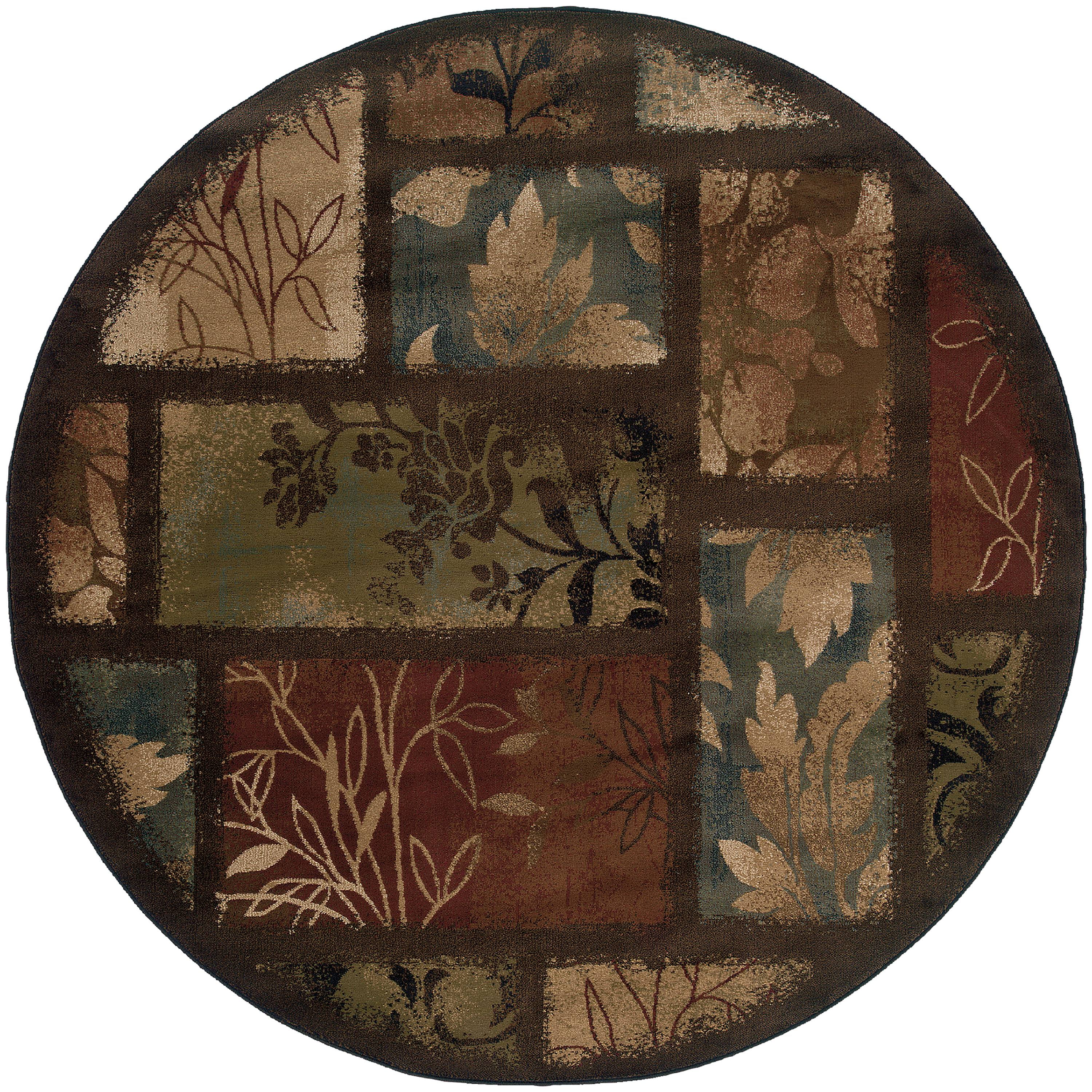 Avalon Home Hamlet Blocked Leafs Area Rug