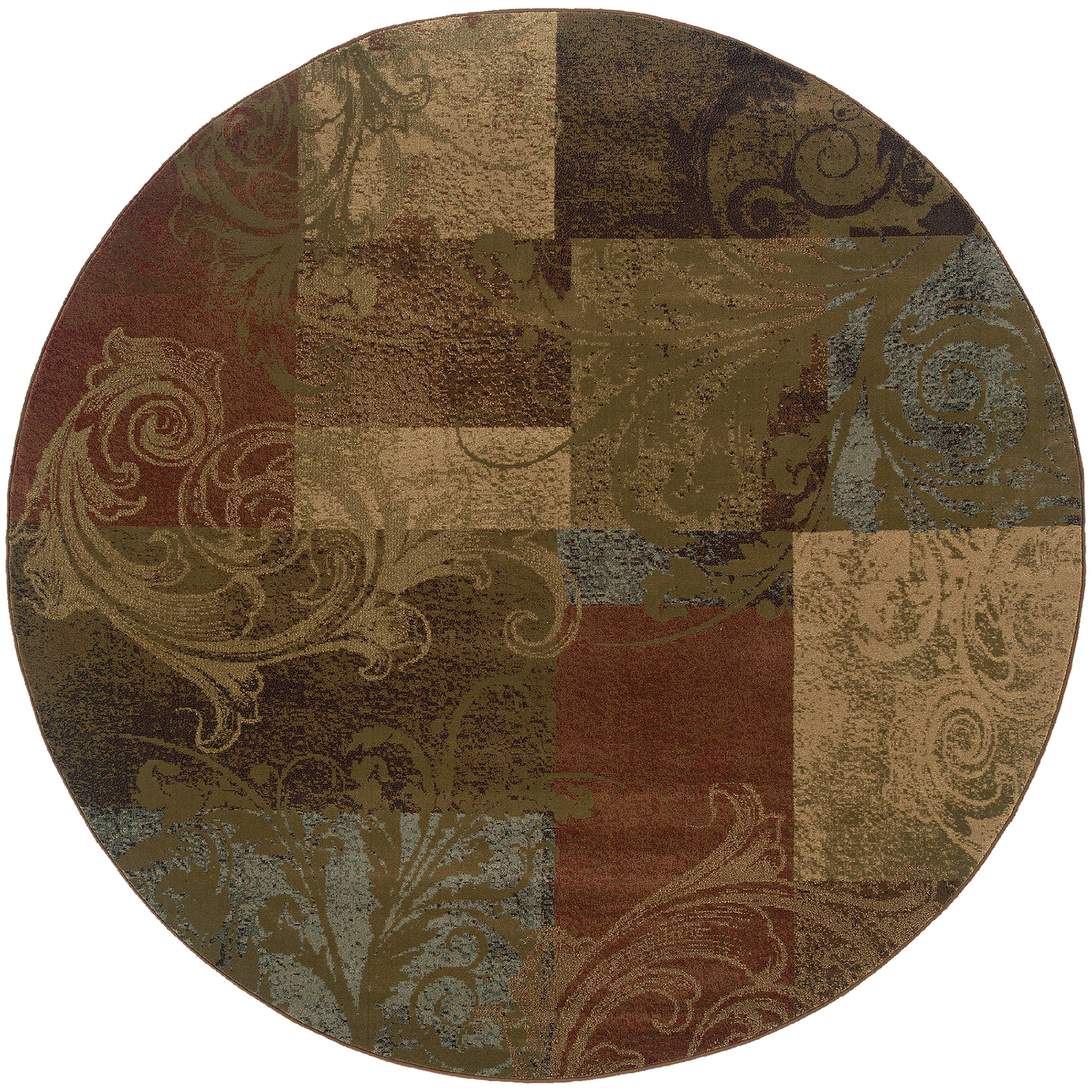 Avalon Home Hamlet Blocked Vines Area Rug