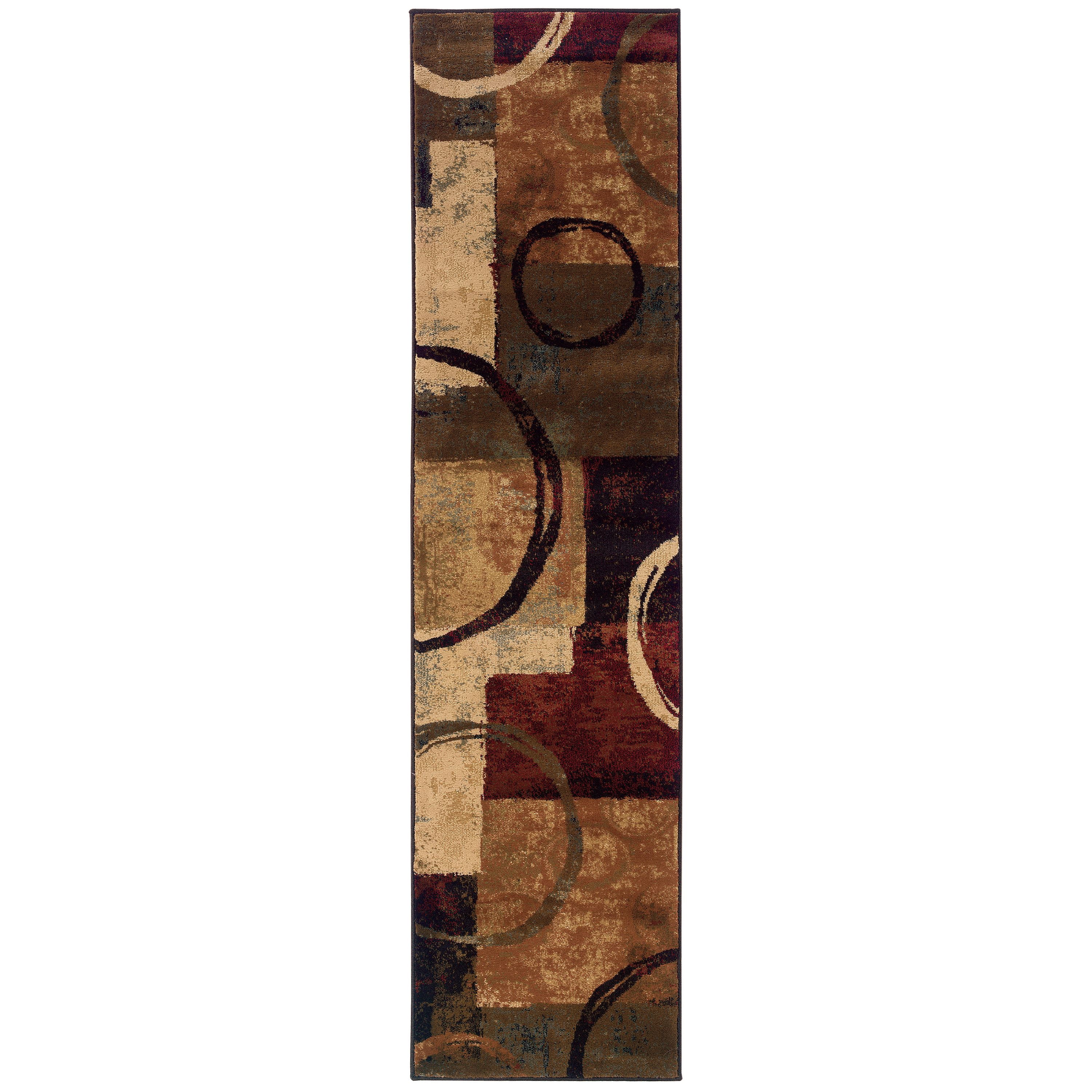 Avalon Home Hamlet Circles and Blocks Area Rug