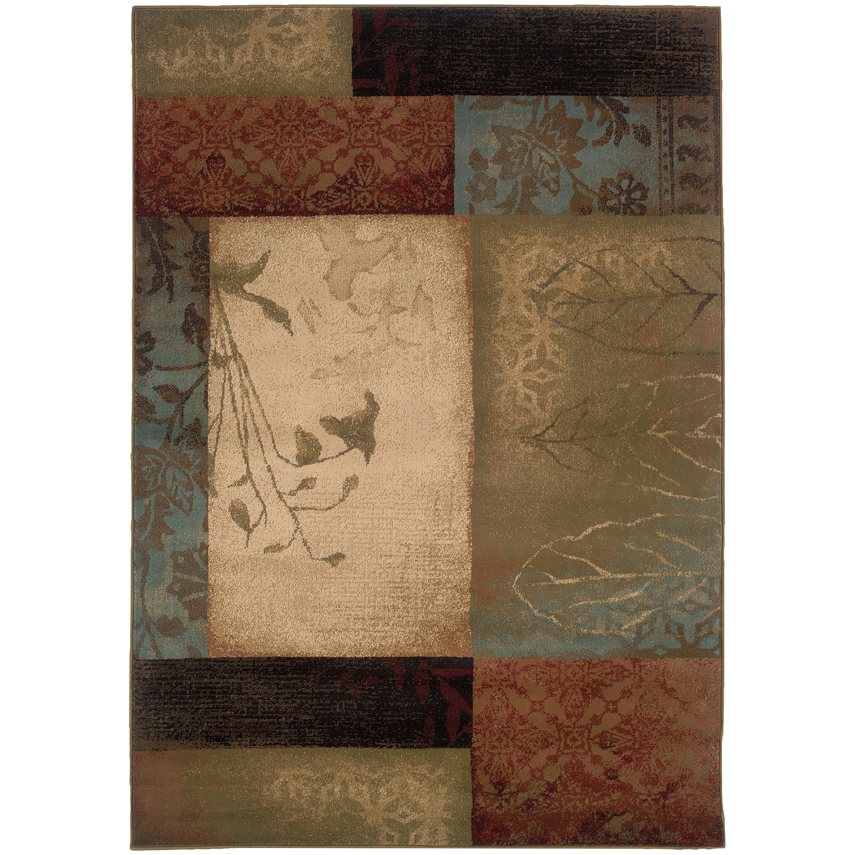 Avalon Home Hamlet Decorative Transitional Area Rug, Multi-Color