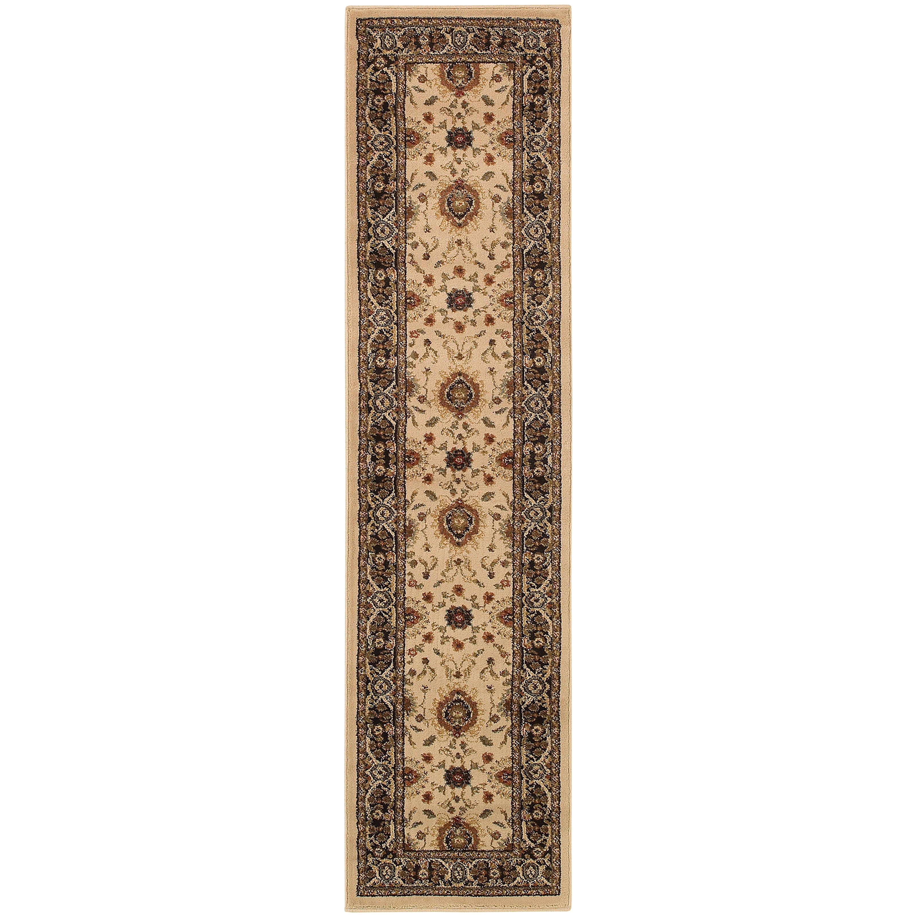 Avalon Home Hamlet Floral Border Area Rug