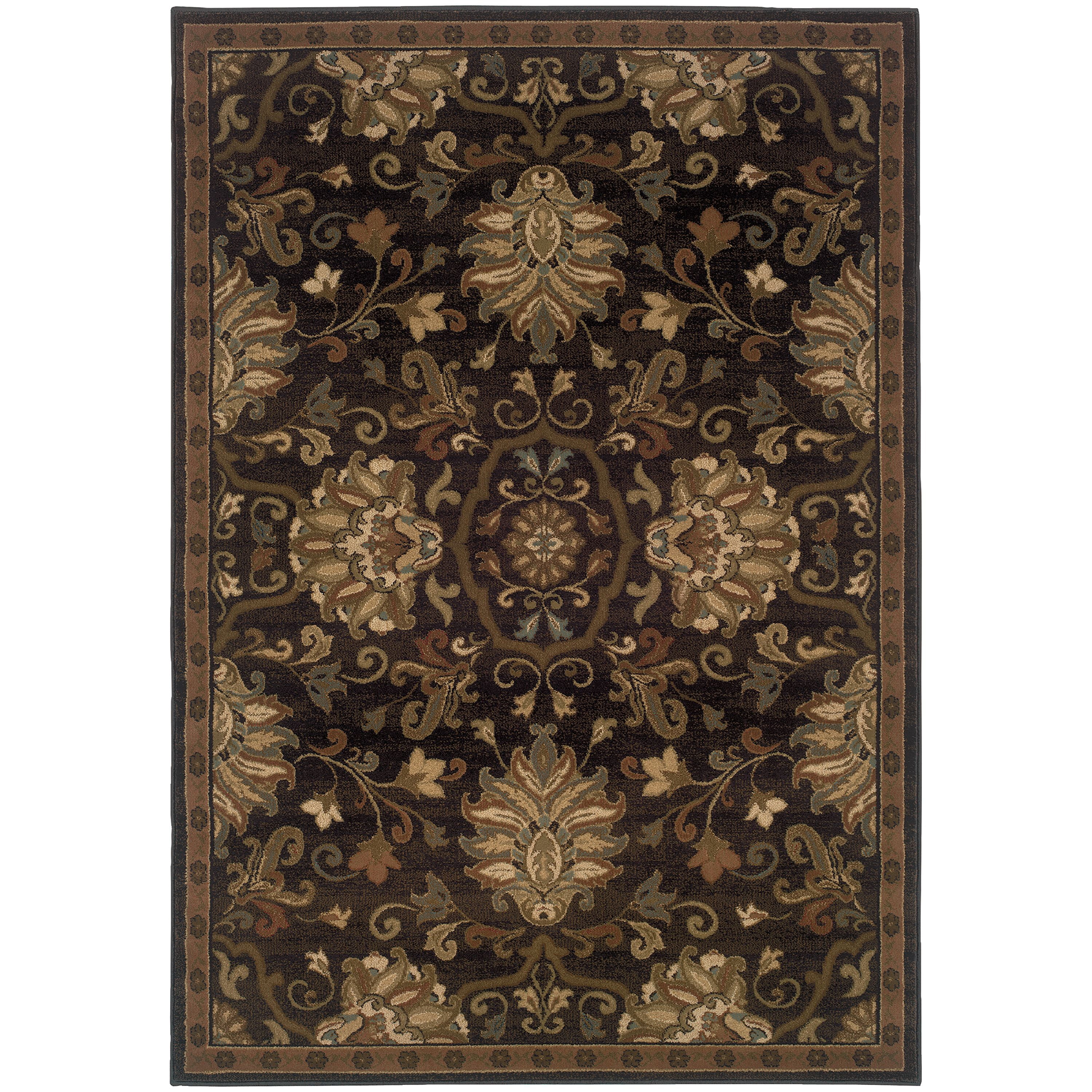 Avalon Home Hamlet Persian Transitional Area Rug, Brown