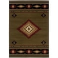 thumbnail image 1 of Avalon Home Hamlet Southwestern Transitional Area Rug, Green, 1 of 1