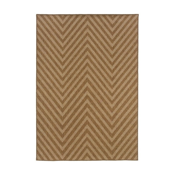 Avalon Home Key Haven Chevron Indoor/Outdoor Area Rug