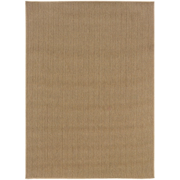 Avalon Home Key Haven Dune Solid Indoor/Outdoor Area Rug
