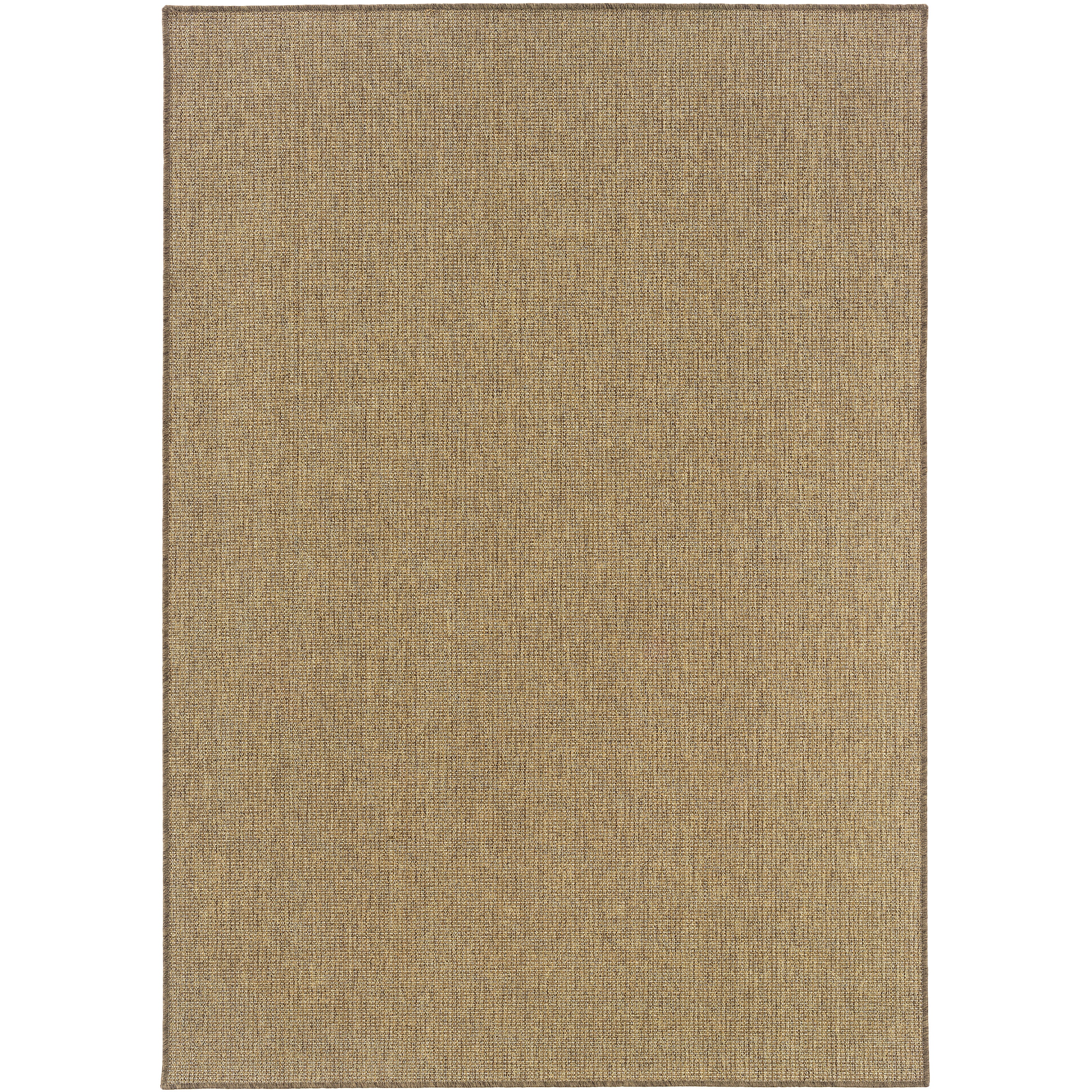 Avalon Home Key Haven Wheat Solid Indoor/Outdoor Area Rug