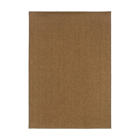 Avalon Home Key Haven Woven Solid Indoor/Outdoor Area Rug