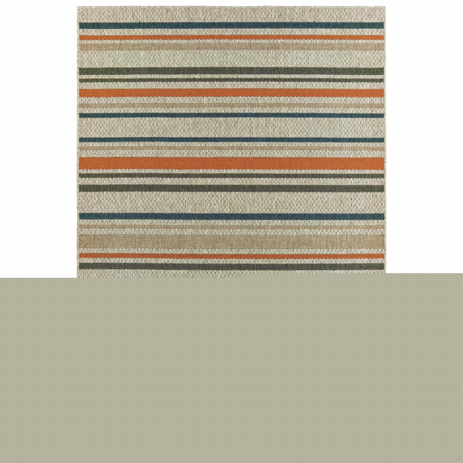 Avalon Home Lakeland Colored Stripes Indoor/Outdoor Area Rug