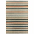 thumbnail image 1 of Avalon Home Lakeland Colored Stripes Indoor/Outdoor Area Rug, 1 of 10