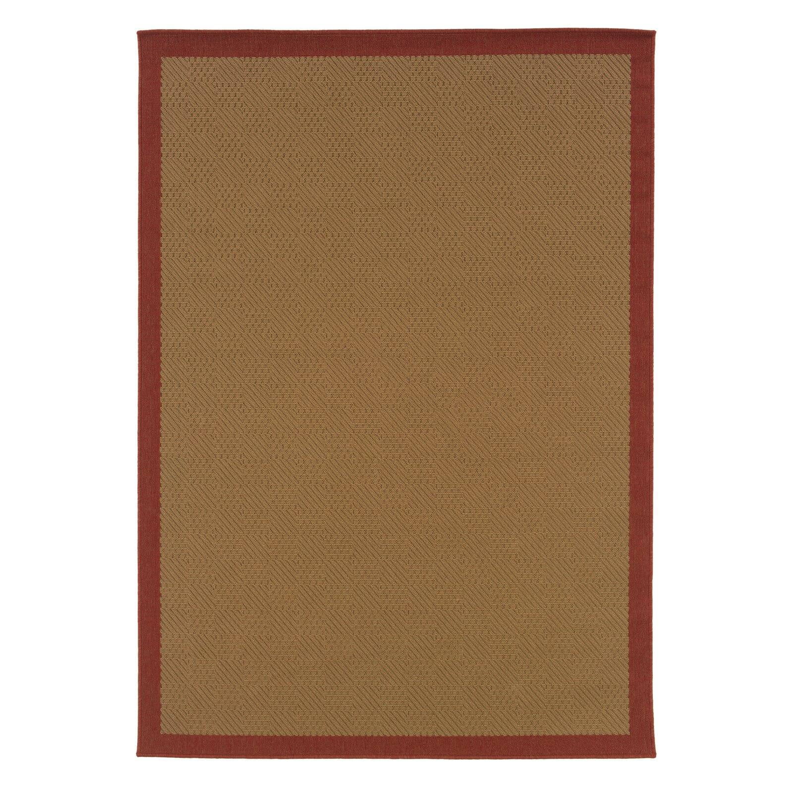 Avalon Home Lindos Color Border Indoor/Outdoor Area Rug - Walmart.com