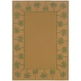 thumbnail image 1 of Avalon Home Lindos Palm Border Indoor/Outdoor Area Rug, 1 of 2