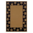 Avalon Home Lindos Palm Border Indoor/Outdoor Area Rug - Walmart.com