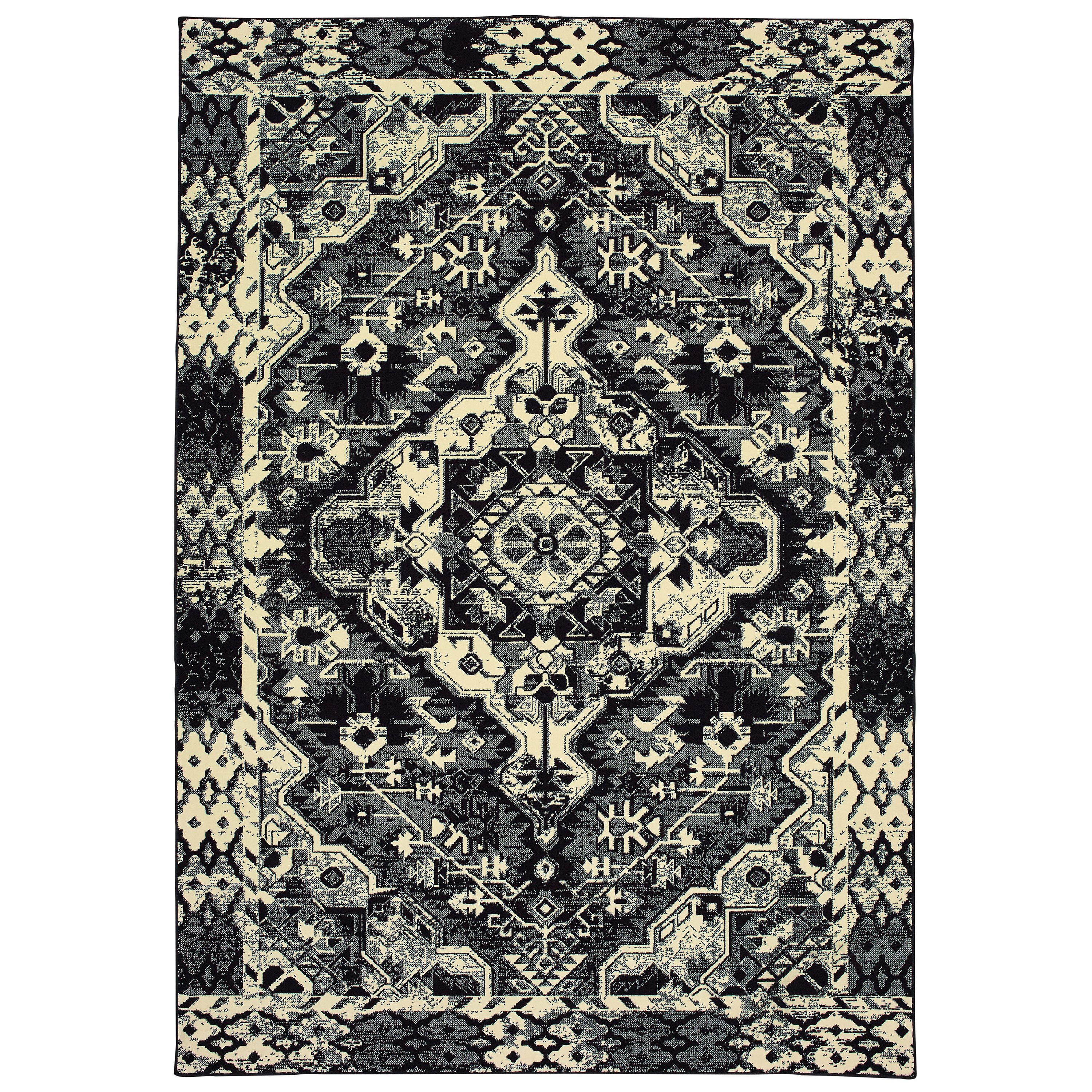 Avalon Home Logan Tribal Medallion Area Rug or Runner, Multiple Sizes