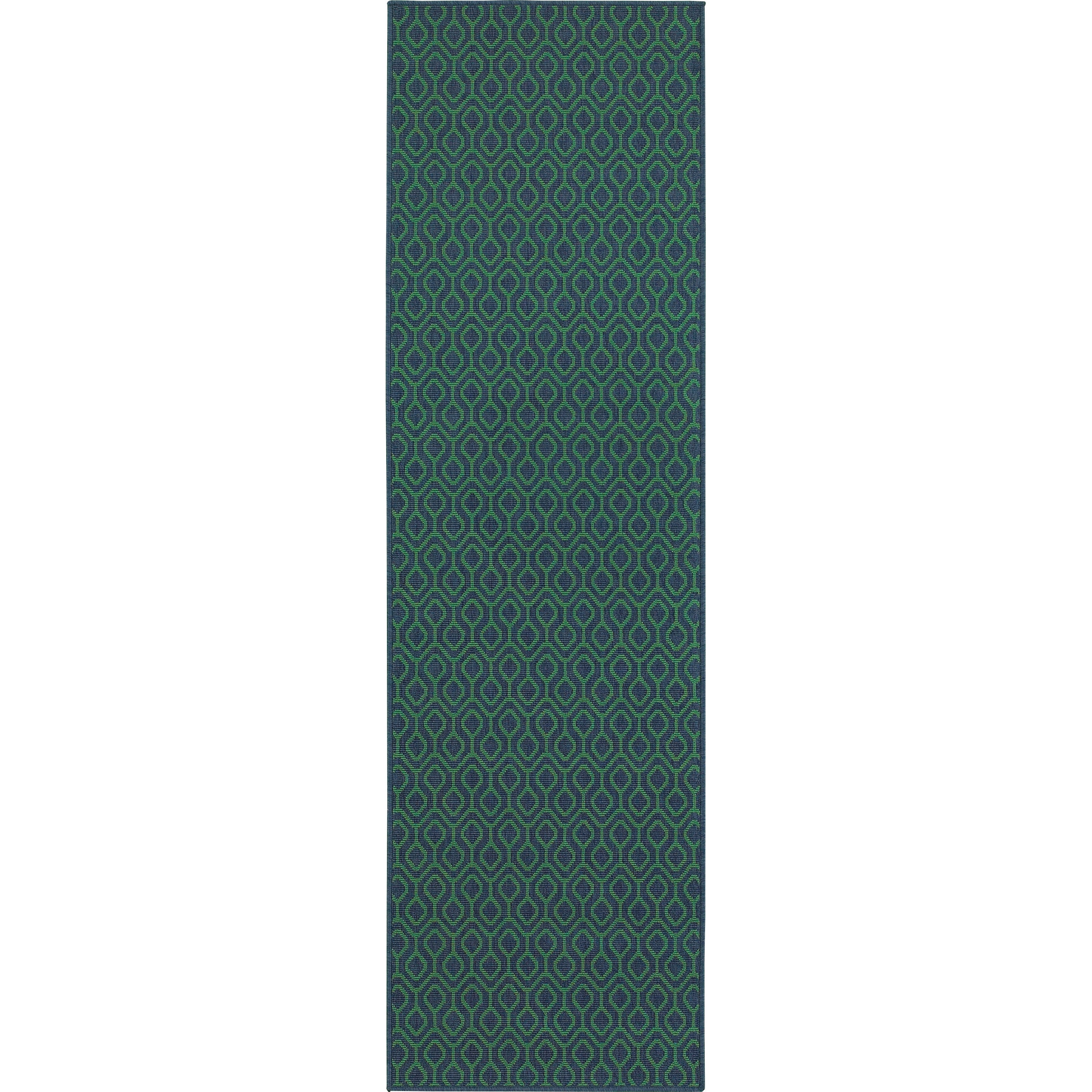 Avalon Home Mackay Geo Lattice Indoor/Outdoor Area Rug