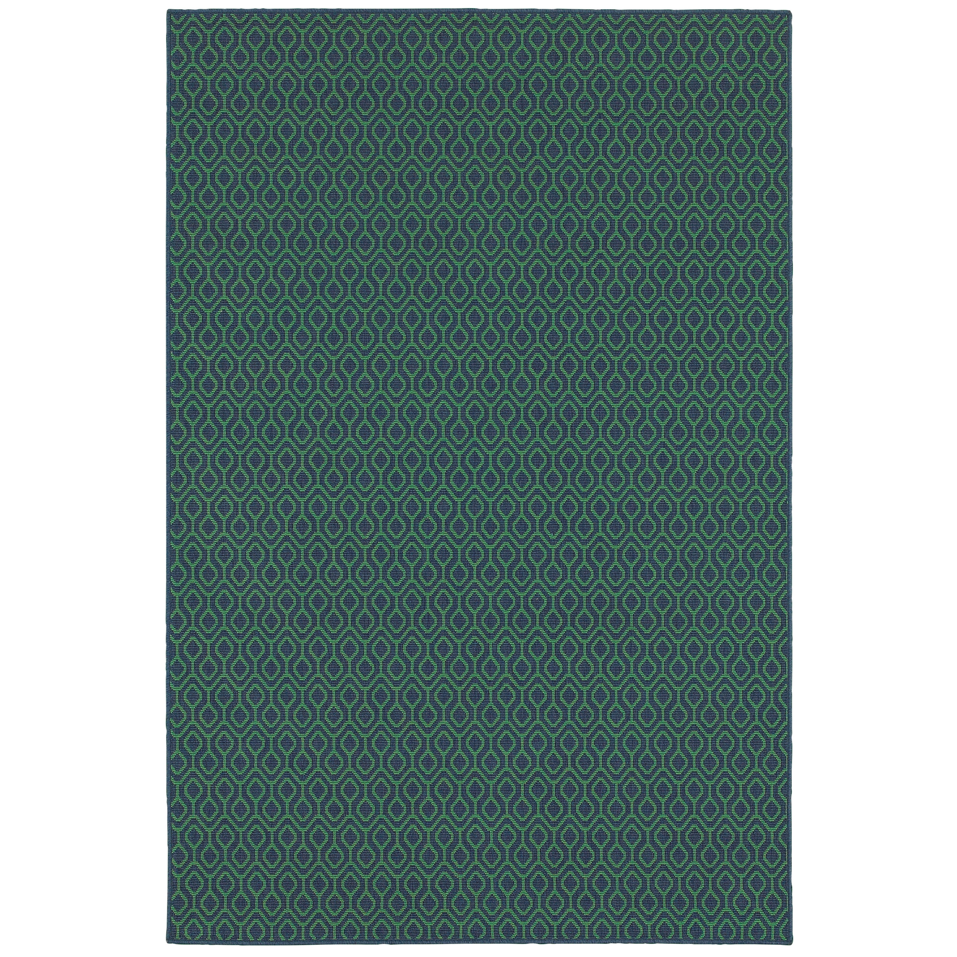 Avalon Home Mackay Geo Lattice Indoor/Outdoor Area Rug