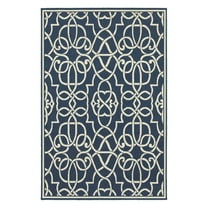 Avalon Home Mackay Interlocking Lattice Indoor/Outdoor Area Rug