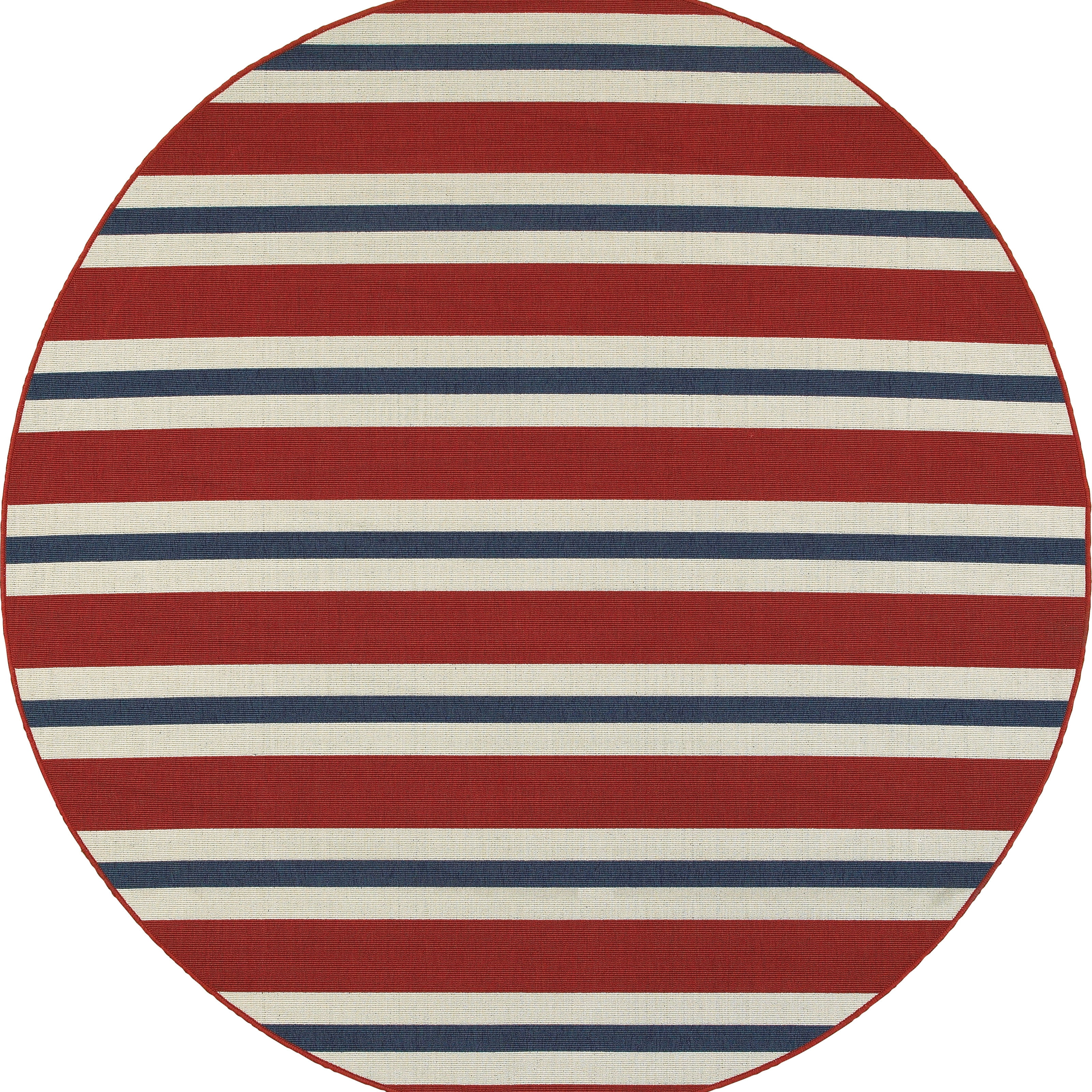 Avalon Home Mackay Nautical Stripe Indoor/Outdoor Area Rug