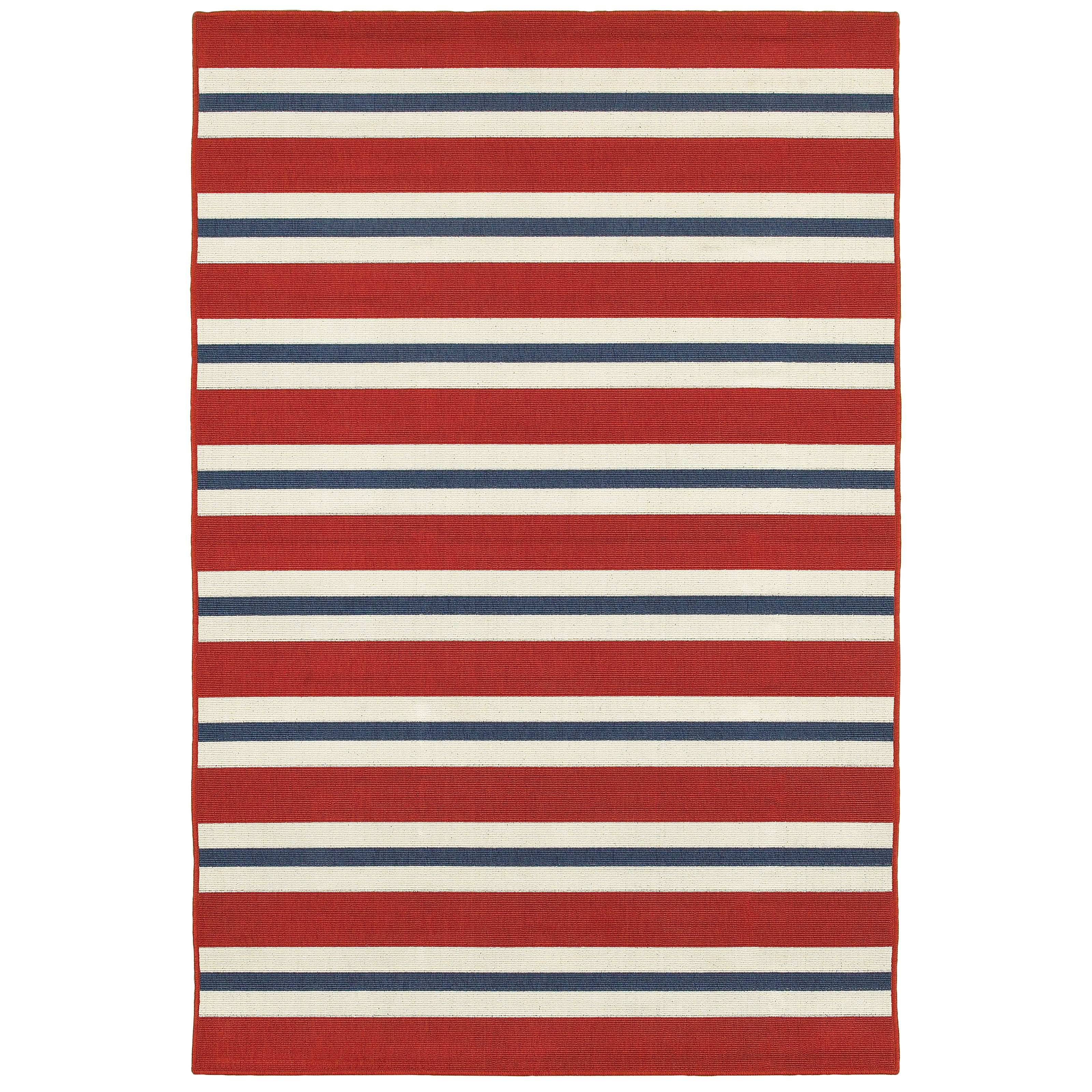 Avalon Home Mackay Nautical Stripe Indoor/Outdoor Area Rug