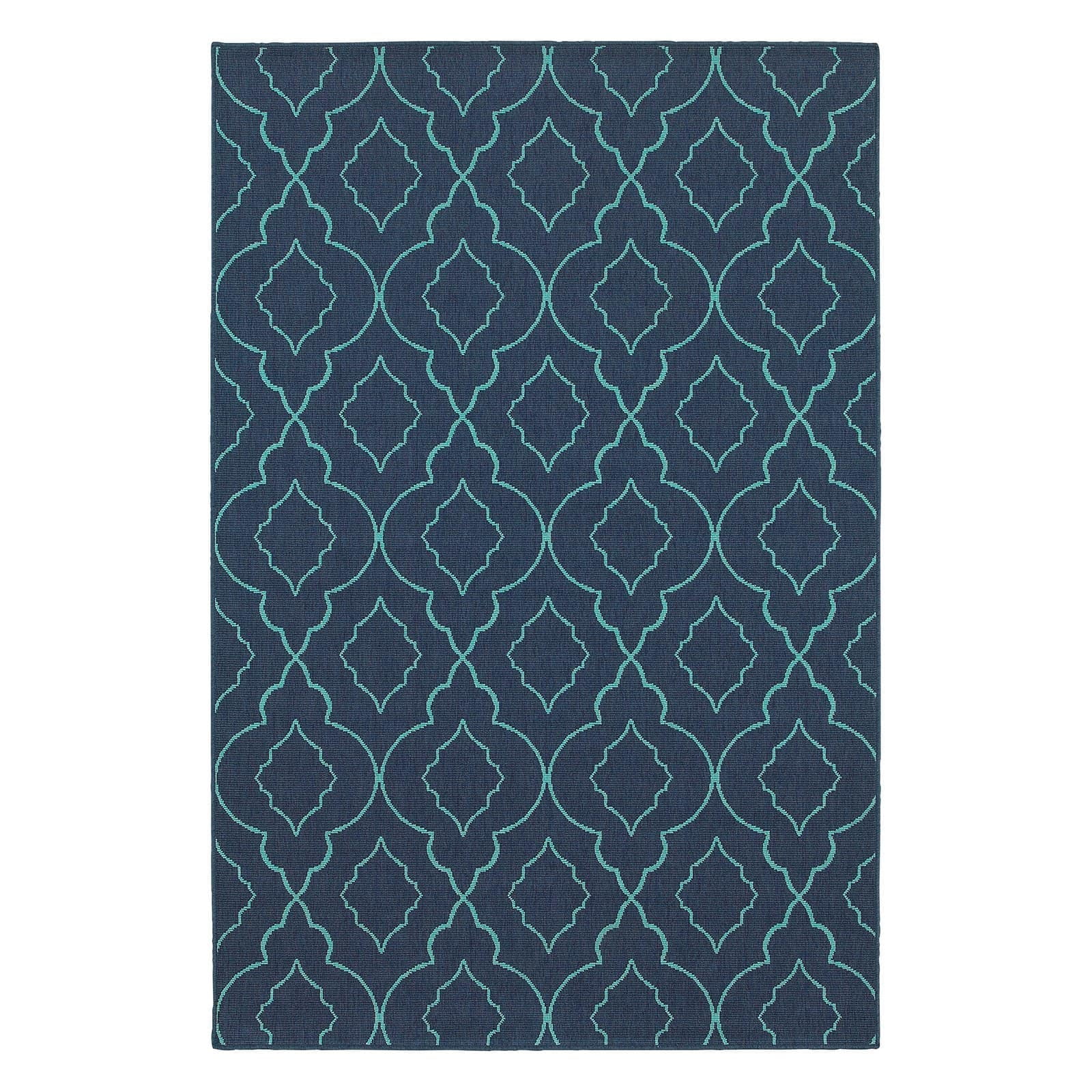 Avalon Home Mackay Scallop Lattice Indoor/Outdoor Area Rug