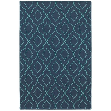 Avalon Home Mackay Scallop Lattice Indoor/Outdoor Area Rug