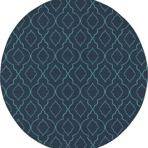 Avalon Home Mackay Scallop Lattice Indoor/Outdoor Area Rug