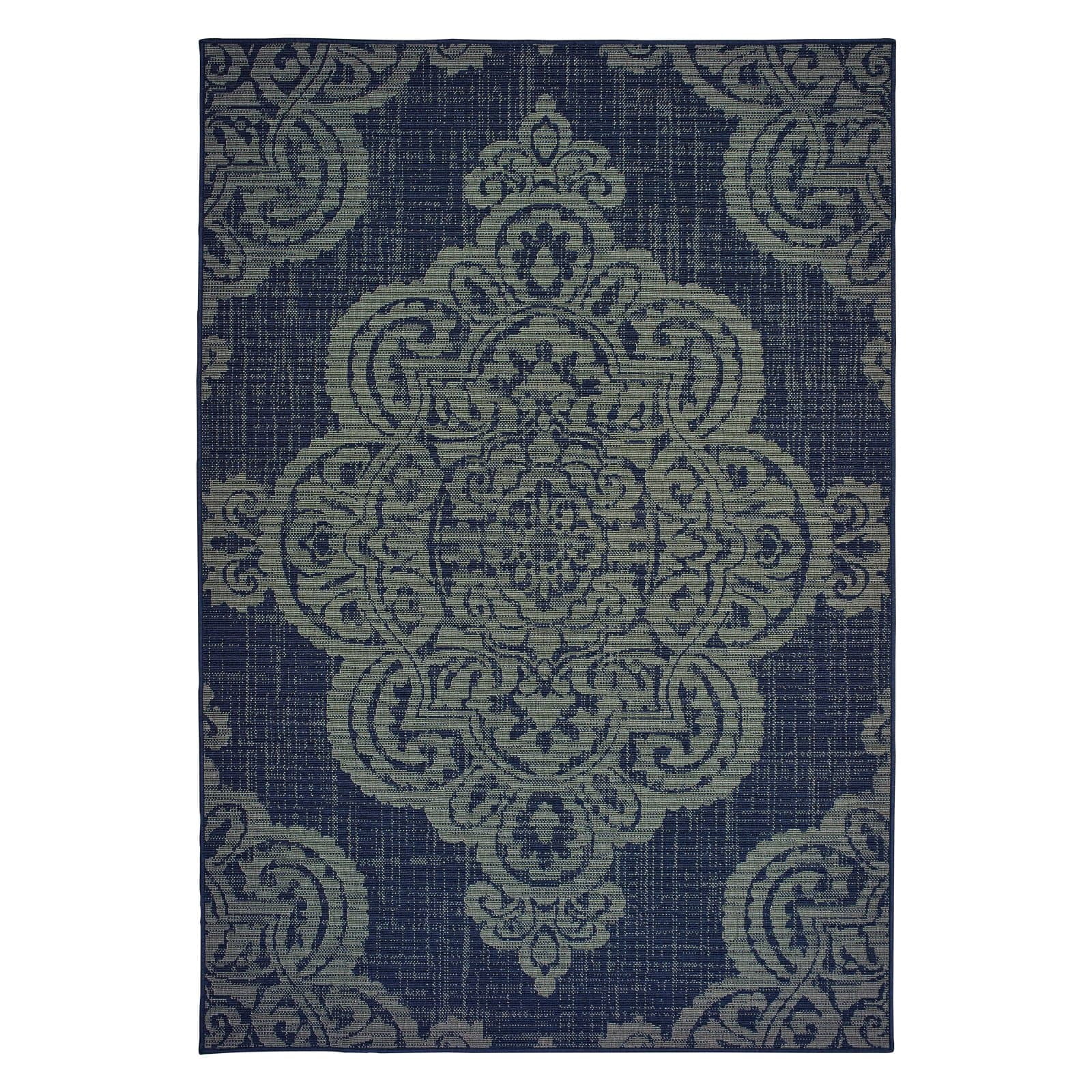 Avalon Home Mackinaw Center Medallion Indoor/Outdoor Area Rug