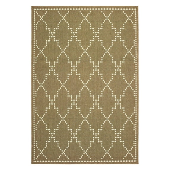 Avalon Home Mackinaw Garden Lattice Indoor/Outdoor Area Rug