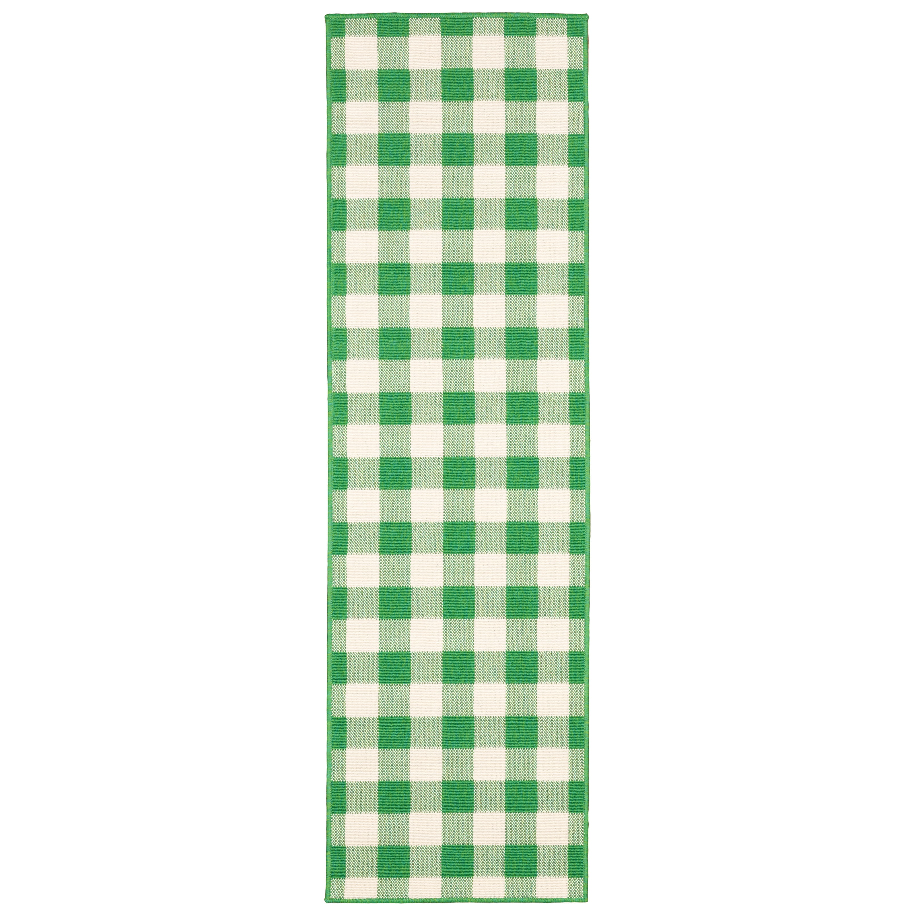 Avalon Home Mackinaw Gingham Check Indoor/Outdoor Area Rug