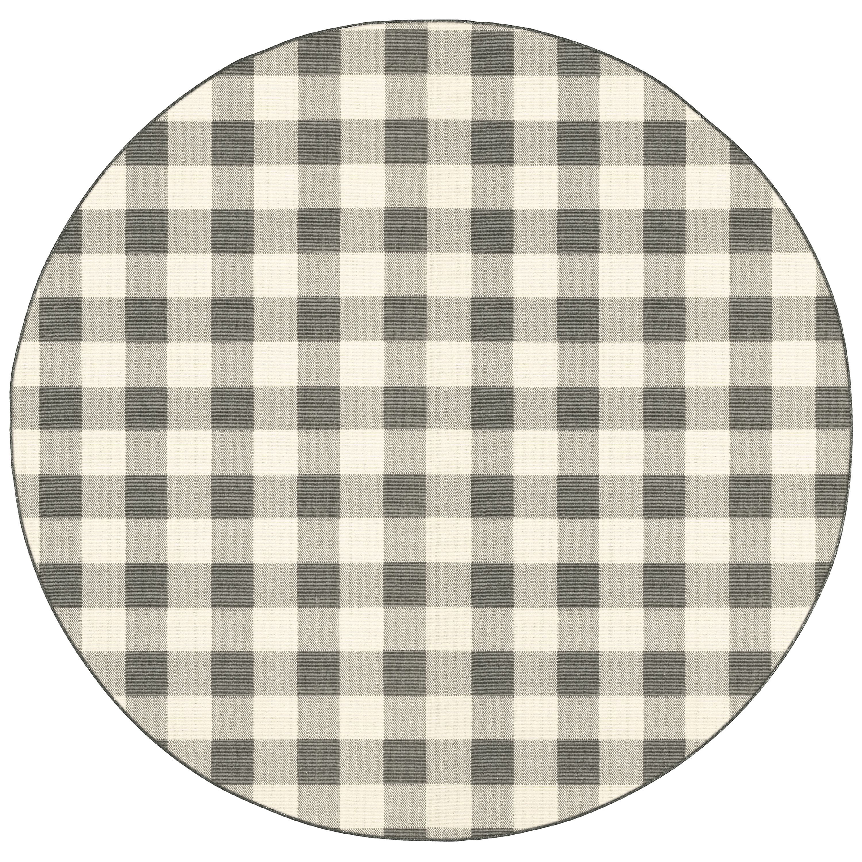 Avalon Home Mackinaw Gingham Check Indoor/Outdoor Area Rug