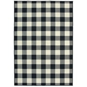 Avalon Home Mackinaw Gingham Check Indoor/Outdoor Area Rug