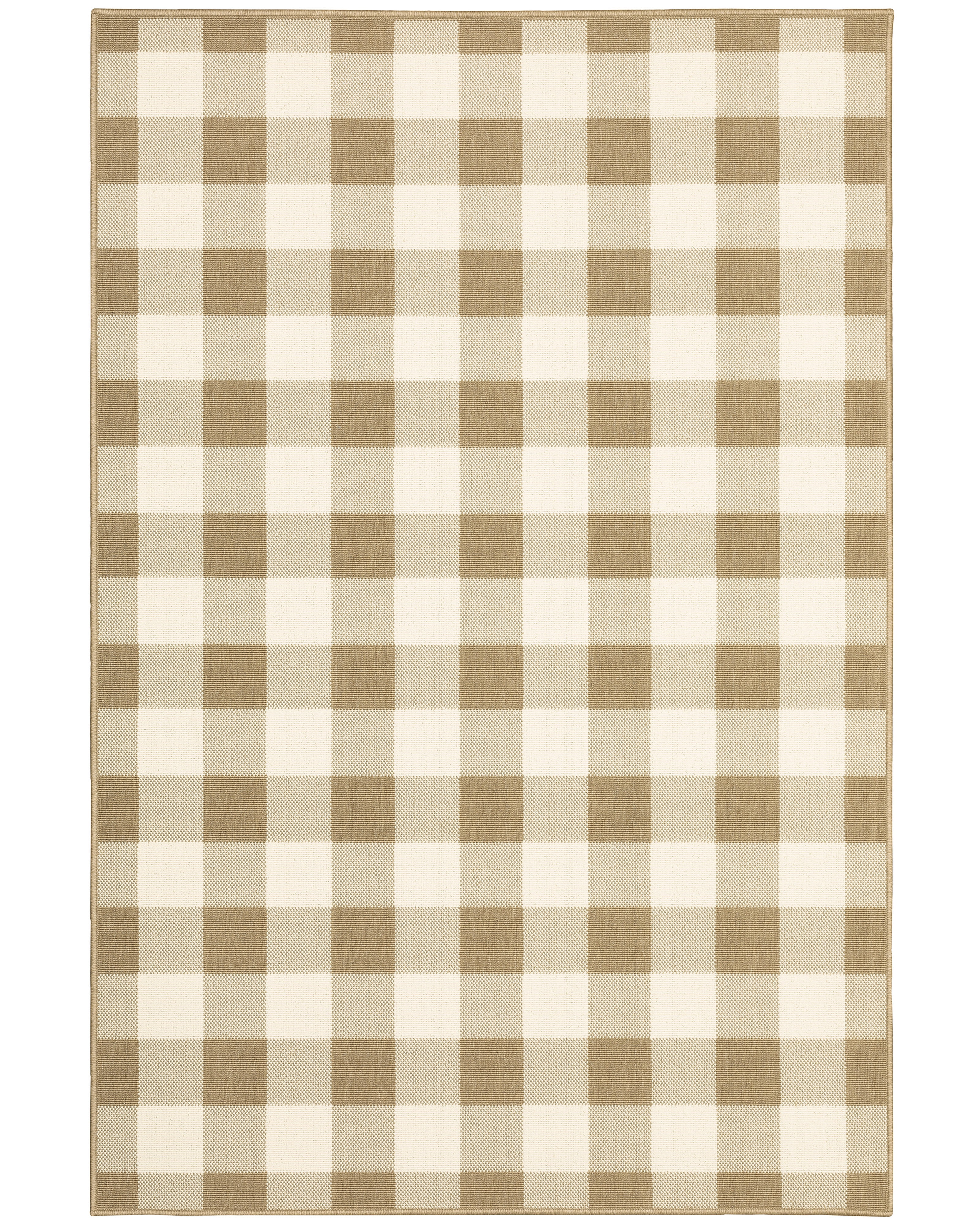 Avalon Home Mackinaw Gingham Check Indoor/Outdoor Area Rug