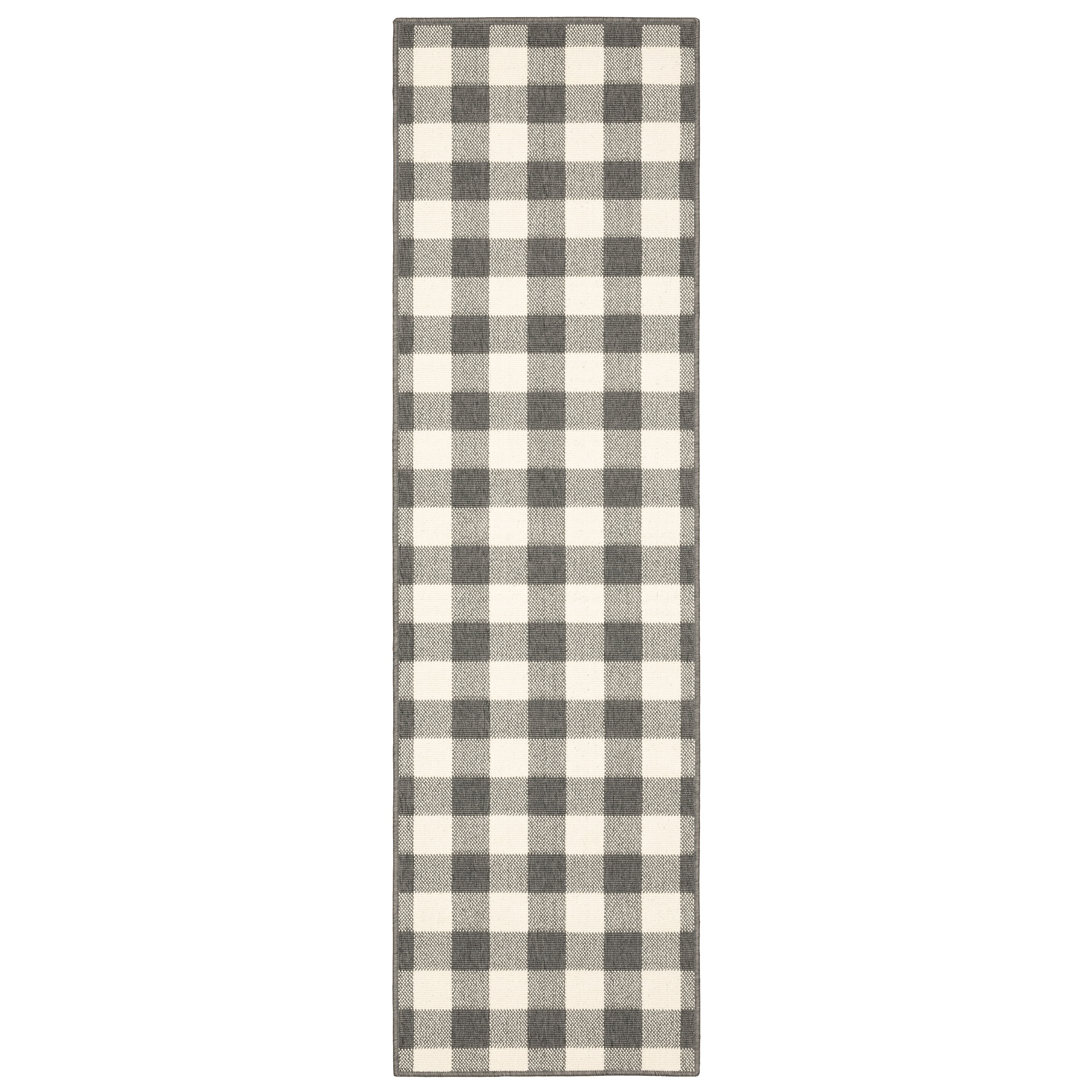 Avalon Home Mackinaw Gingham Check Indoor/Outdoor Area Rug