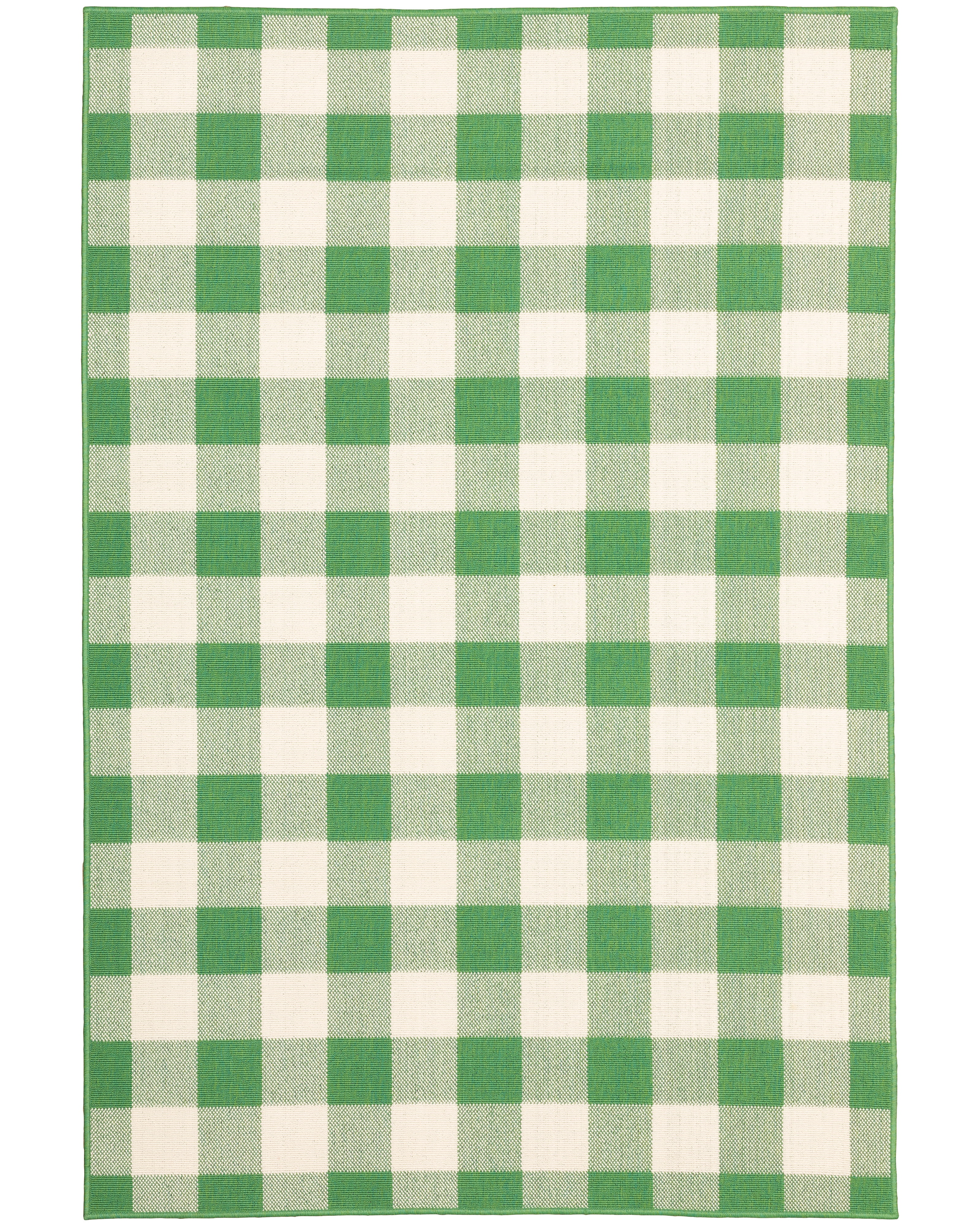 Avalon Home Mackinaw Gingham Check Indoor/Outdoor Area Rug