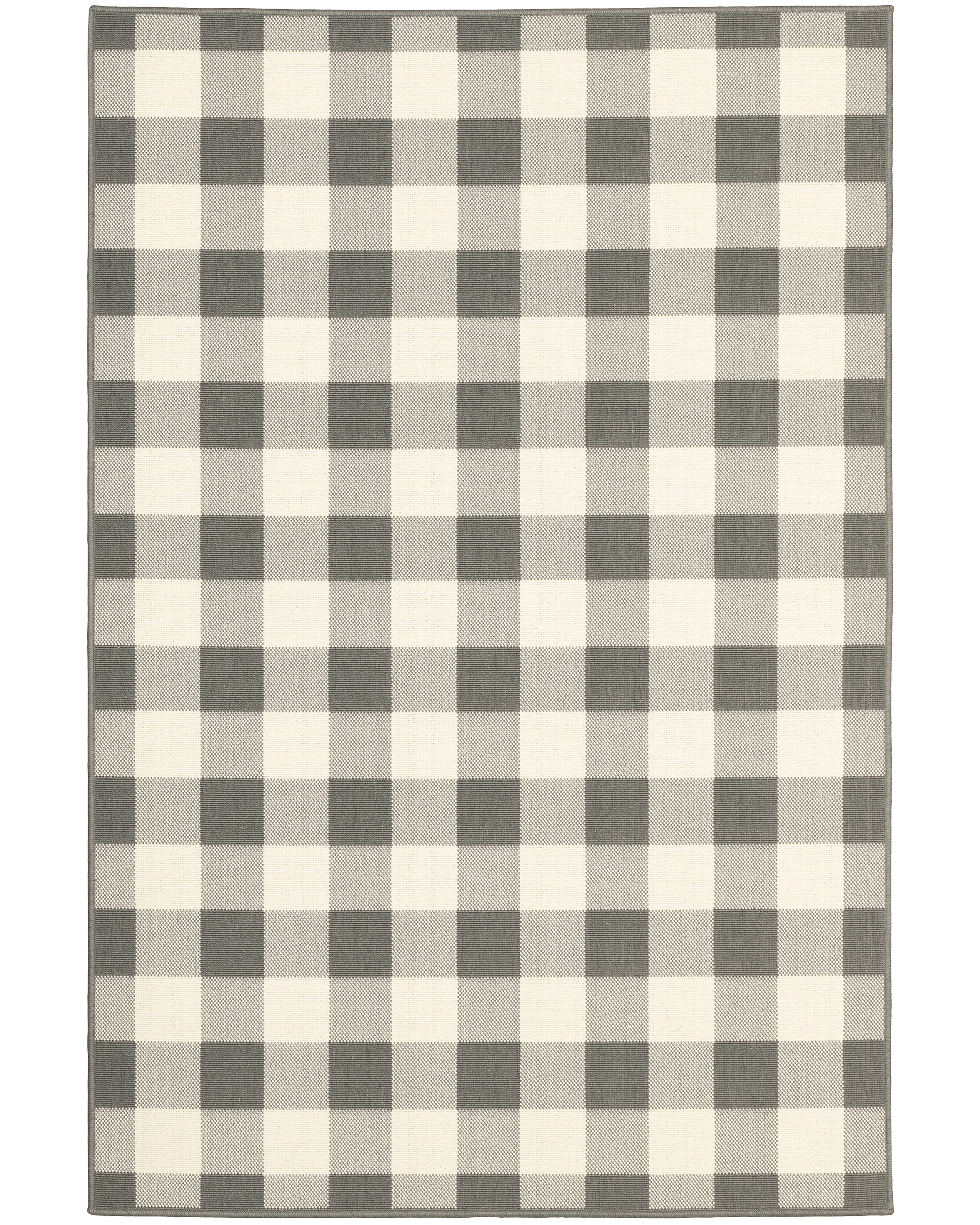 Avalon Home Mackinaw Gingham Check Indoor/Outdoor Area Rug