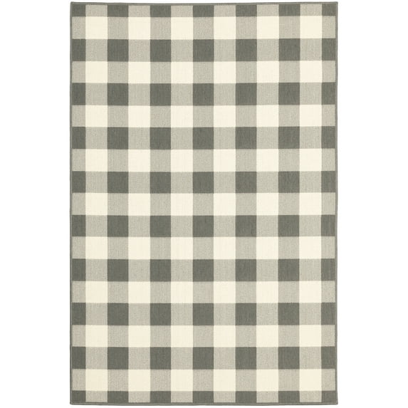 Avalon Home Mackinaw Gingham Plaid Indoor/Outdoor Area Rug