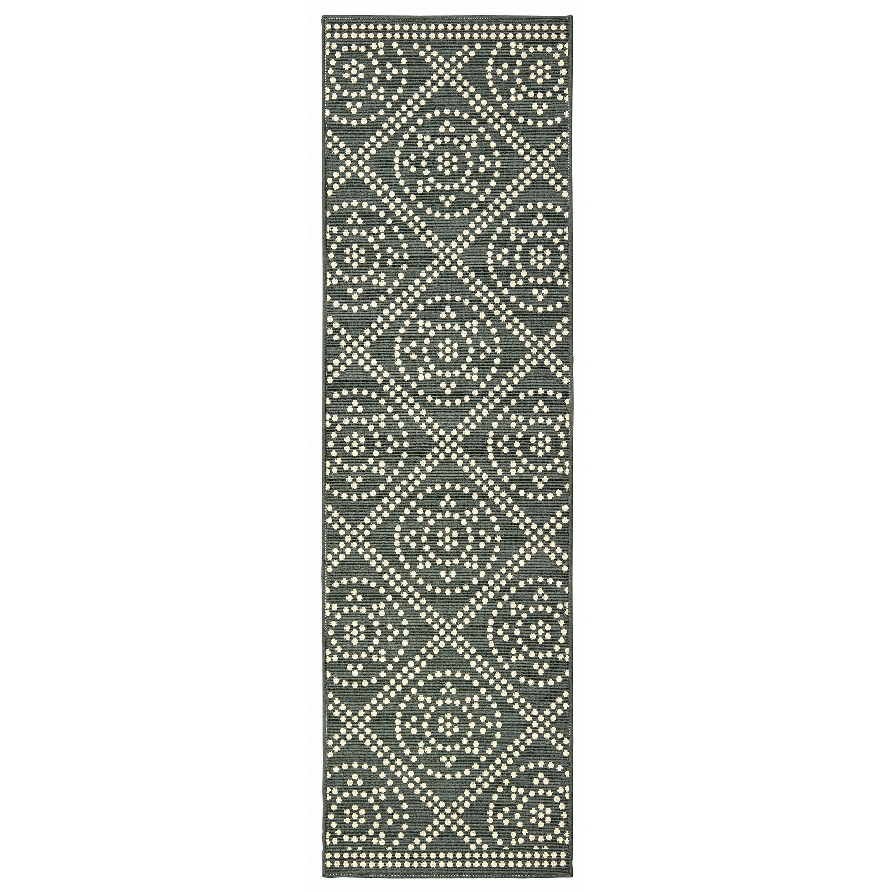 Avalon Home Mackinaw Medallion Trellis Indoor/Outdoor Area Rug