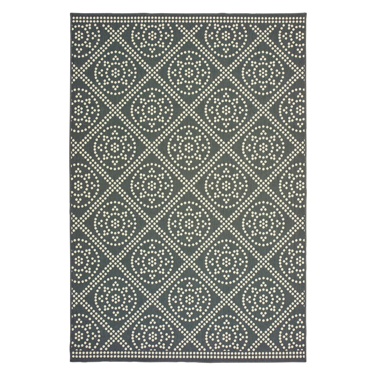 Avalon Home Mackinaw Medallion Trellis Indoor/Outdoor Area Rug