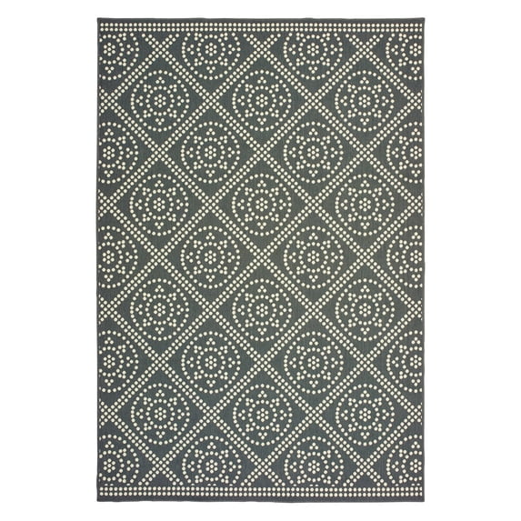 Avalon Home Mackinaw Medallion Trellis Indoor/Outdoor Area Rug
