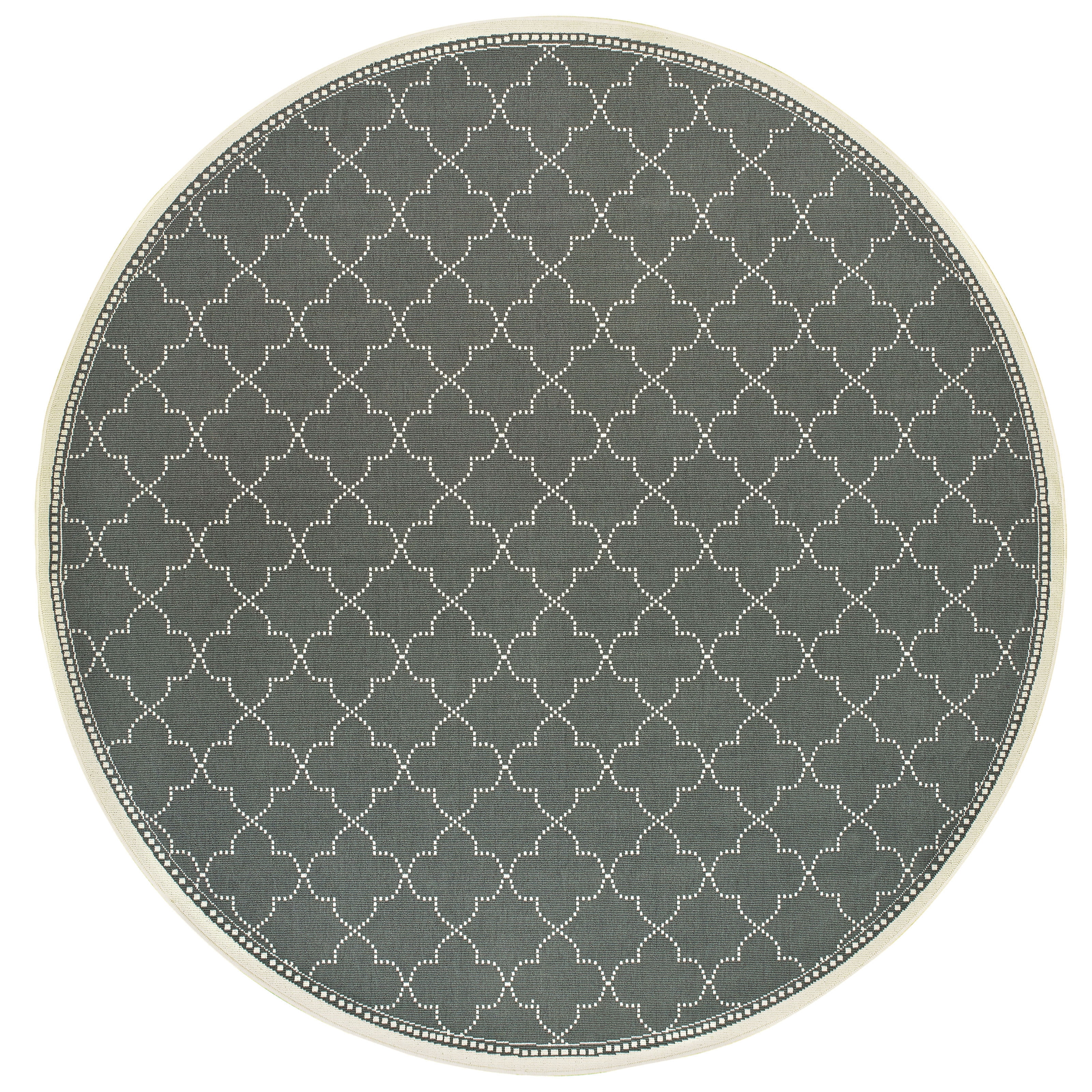 Avalon Home Mackinaw Scallop Lattice Indoor/Outdoor Area Rug