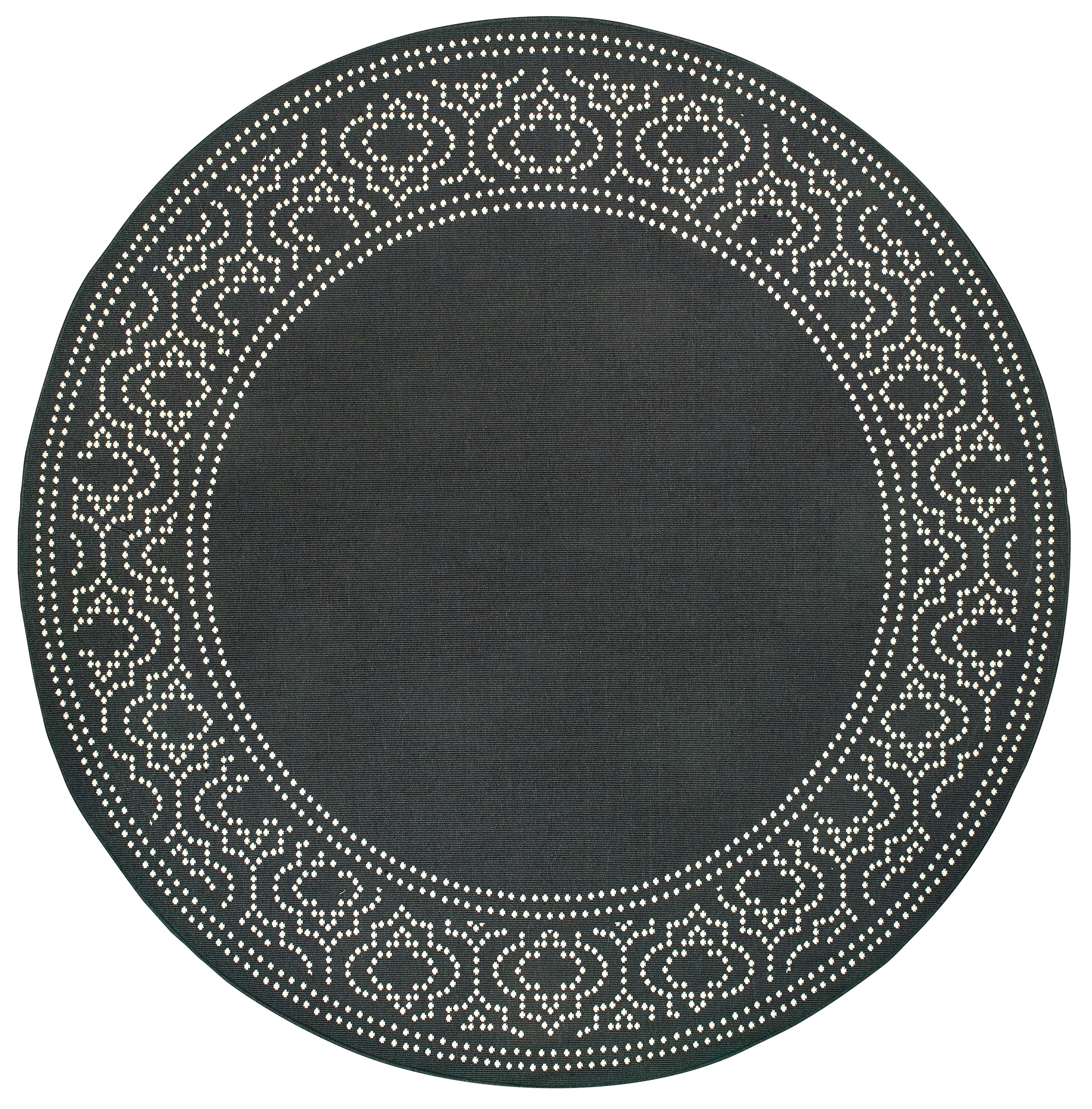 Avalon Home Mackinaw Traditional Border Indoor/Outdoor Area Rug