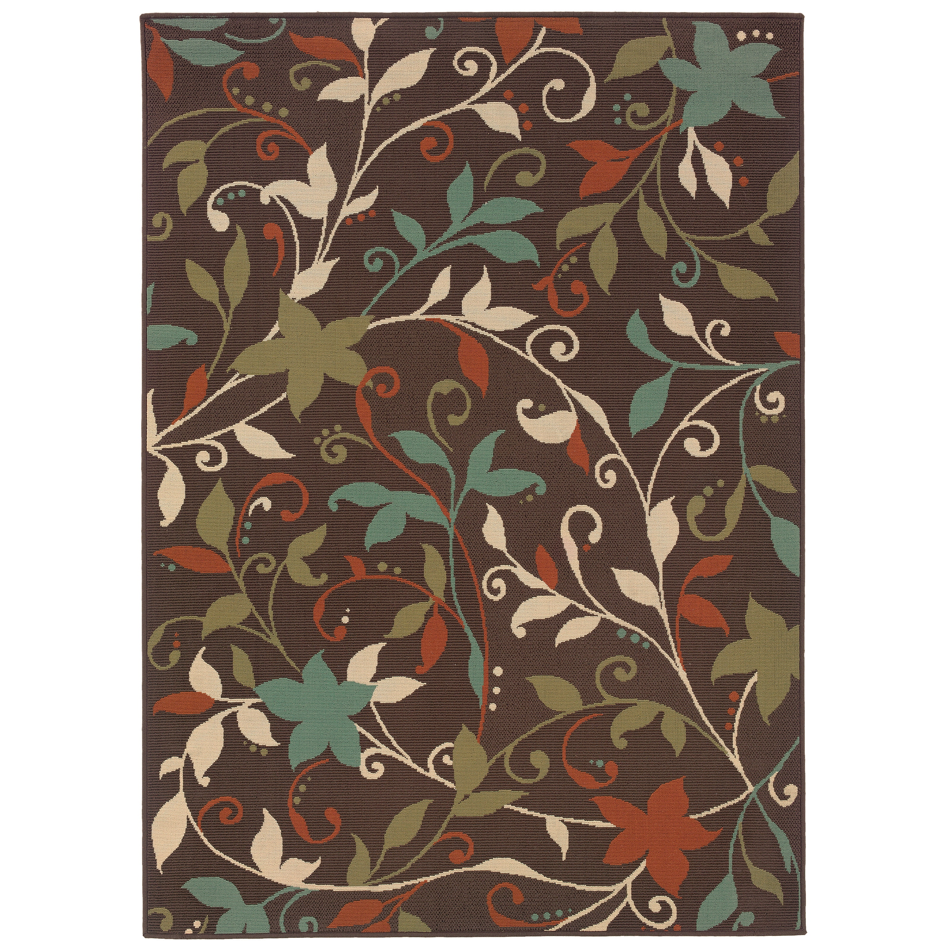 Avalon Home Malibu Garden Party Indoor/Outdoor Area Rug