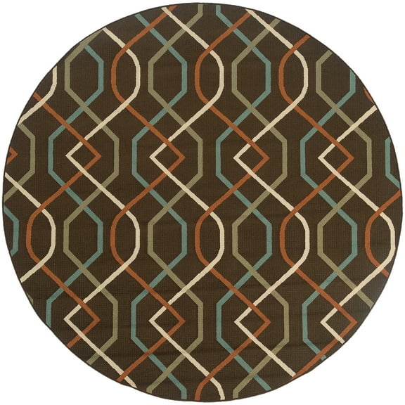 Avalon Home Malibu Helix Indoor/Outdoor Area Rug