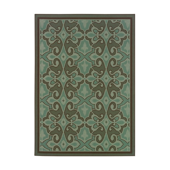 Avalon Home Malibu Traditional Indoor/Outdoor Area Rug