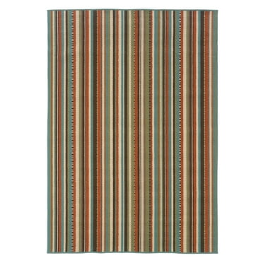 Avalon Home Malibu Verticle Stripes Indoor/Outdoor Area Rug
