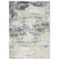 thumbnail image 1 of Avalon Home Marlowe Washable Distressed Abstract Grey/ Blue Indoor Area Rug, 1 of 13