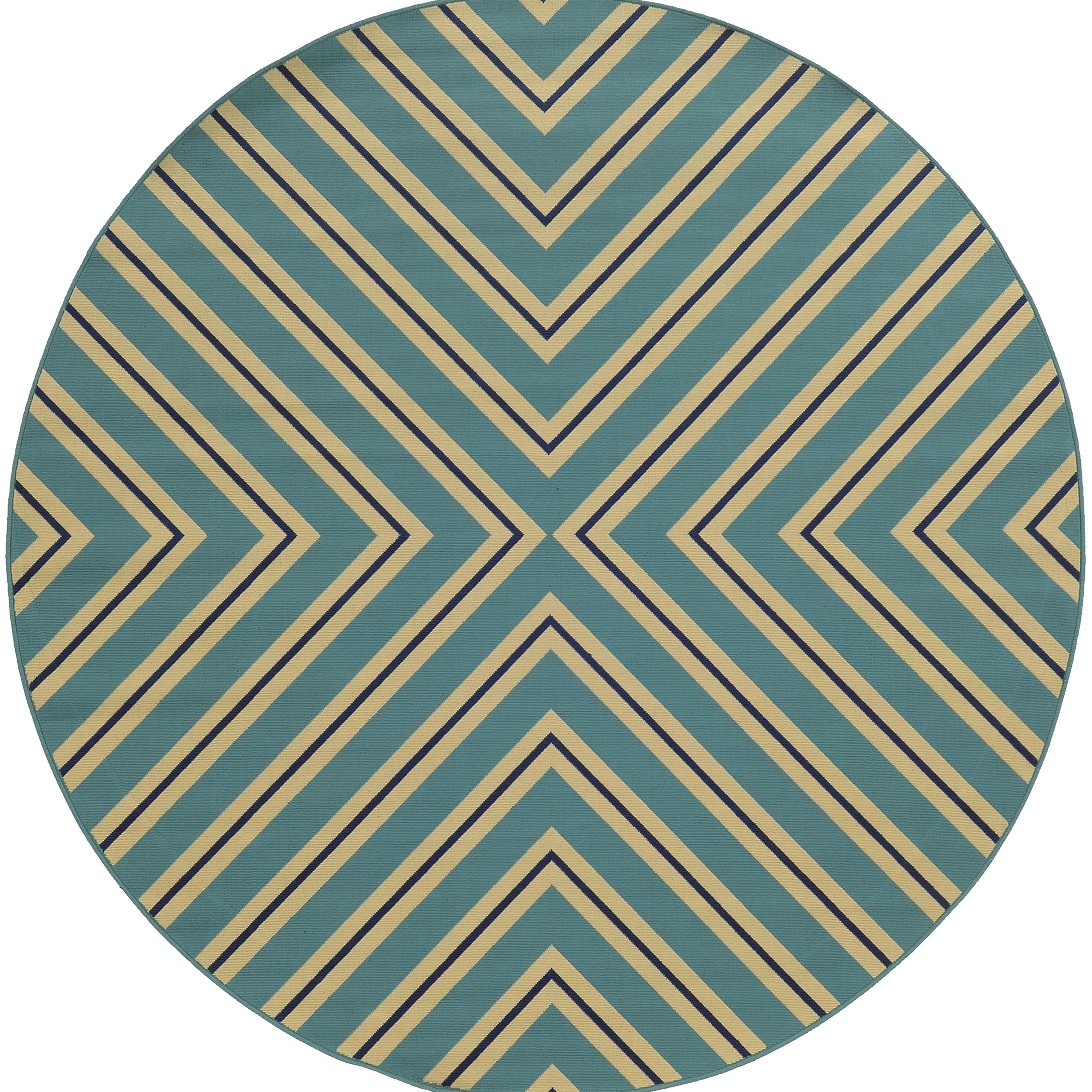 Avalon Home Roanoke Geometric Indoor/Outdoor Area Rug - Walmart.com