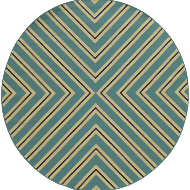 Avalon Home Roanoke Geometric Indoor/Outdoor Area Rug